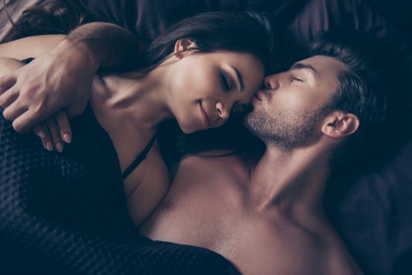 sexy couple after sex