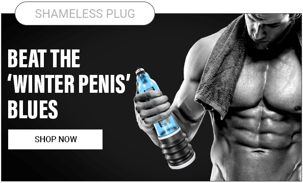 Beat the winter penis blues with Bathmate - The world's best selling hydro-based penis pump