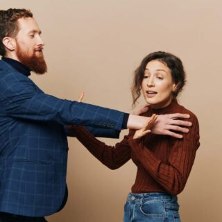 couple in a relationship quarrel