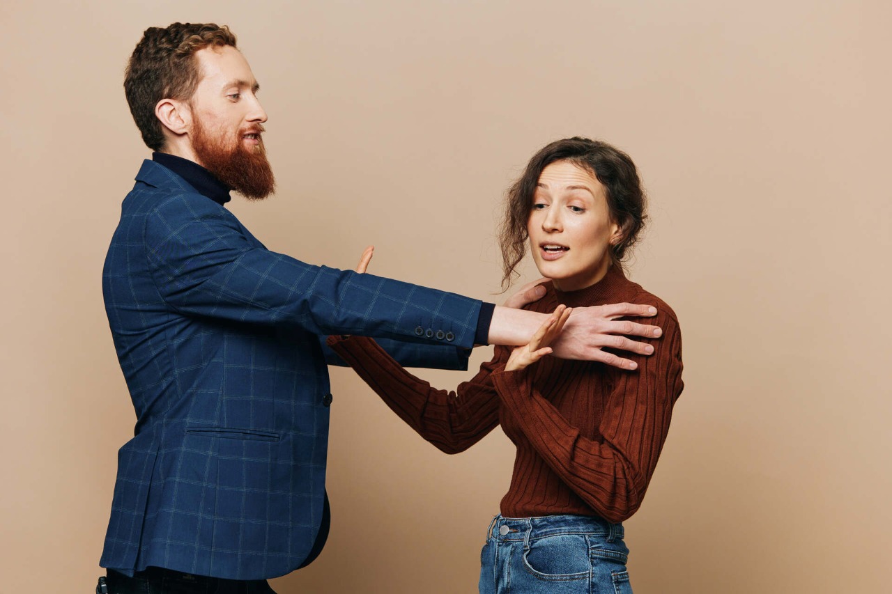 couple in a relationship quarrel