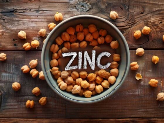 Zinc-Rich Cooked Chickpeas in a Bowl