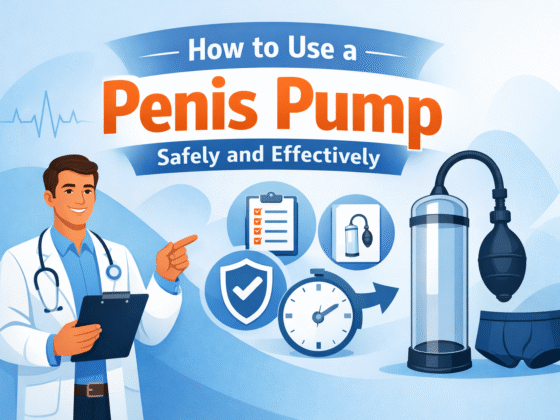 How to Use a Penis Pump Safely and Effectively