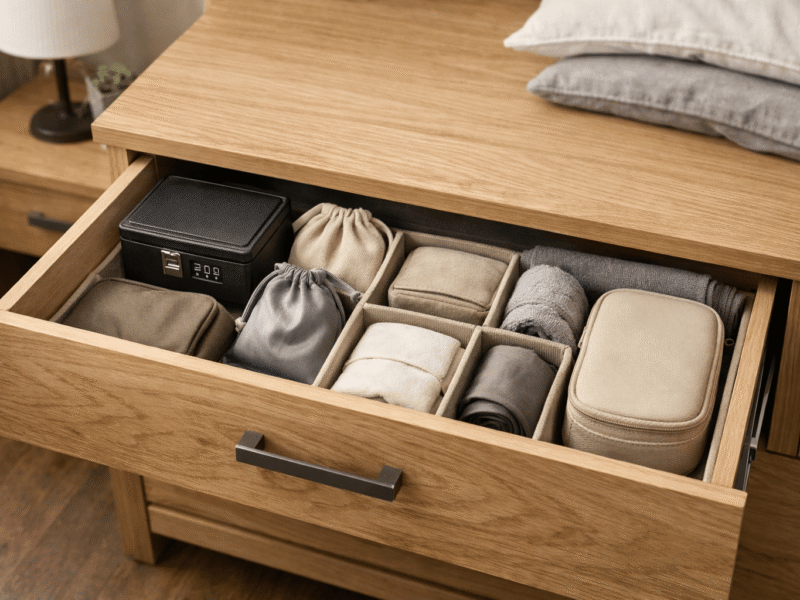 Building a Discreet Sex Toy Drawer